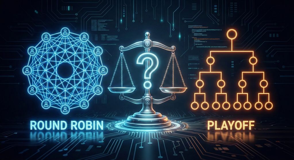 Круговая или Плей-офф? Полный гайд по форматам турниров в Tournify