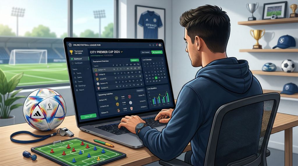 Как создать свой турнир онлайн: футбольный или мини-футбольный